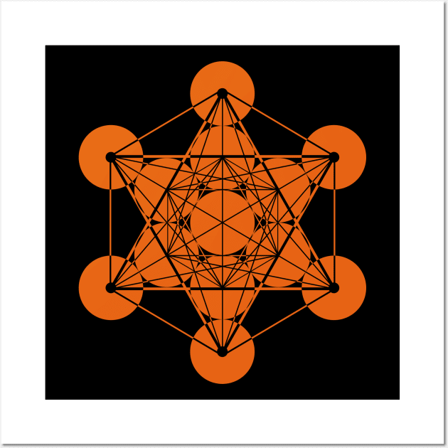 Metatron's Cube Wall Art by urrin DESIGN